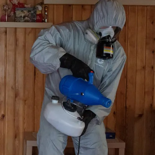 ФОТО Дезинфекция в Ильинском