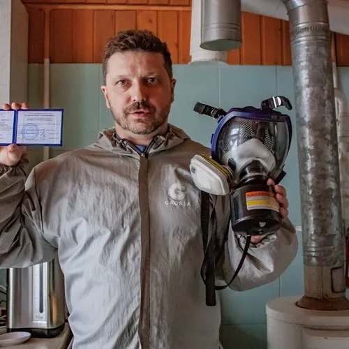 ФОТО Удаление плесени в Ильинском